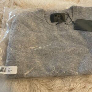 Reigning Champ Cashmere Cove Crewneck – Men's M Heather Grey | NWT Premium Knit